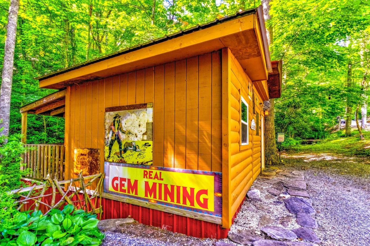 Panther Creek Cabins Cherokee Luaran gambar