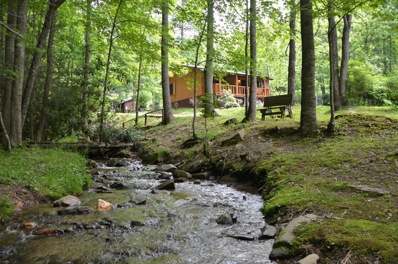 Panther Creek Cabins Cherokee Luaran gambar